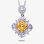 The Serenith Gemstone Floral Necklace - Chantal Vaulet