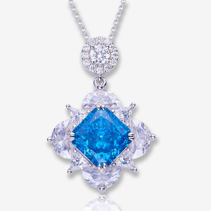 Shop The Serenith Gemstone Floral Necklace today at Chantal Vaulet. Discover stunning jewelry collections, crafted for style and brilliance.