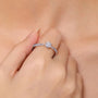 The Solaria – Moissanite Solitaire Ring 0.5CT - Chantal Vaulet