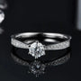 The Solaria – Moissanite Solitaire Ring 0.5CT - Chantal Vaulet