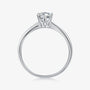 The Solaria – Moissanite Solitaire Ring 0.5CT - Chantal Vaulet