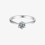 The Solaria – Moissanite Solitaire Ring 0.5CT - Chantal Vaulet
