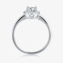 The Solenne Moissanite Halo Ring 0.5CT - Chantal Vaulet