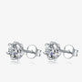 The Solviera Moissanite Stud Earrings - Chantal Vaulet