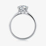 The Sylvessa 1CT Round-Cut Moissanite Ring - Chantal Vaulet