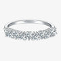 The Valeria – Moissanite Eternity Band - Chantal Vaulet