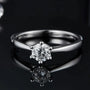 The Valoria – Moissanite Solitaire Ring 0.5CT - Chantal Vaulet