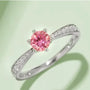 The Valoria – Moissanite Solitaire Ring 0.5CT - Chantal Vaulet