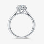 The Velantha Moissanite Halo Ring - Chantal Vaulet