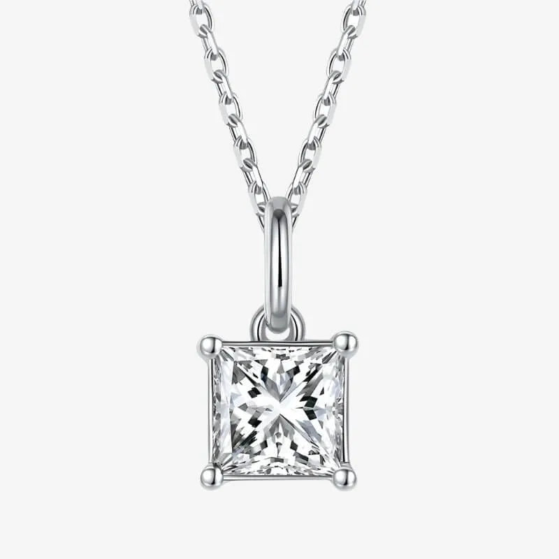 The Velisara Moissanite Princess Necklace - Chantal Vaulet