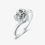 The Velmira 1CT Heart-Cut Moissanite Ring - Chantal Vaulet