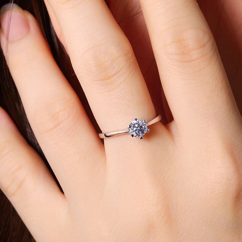 Shop The Veradia 0.5CT Round-Cut Moissanite Ring today at Chantal Vaulet. Discover stunning jewelry collections, crafted for style and brilliance.