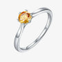 The Veradia 0.5CT Round-Cut Moissanite Ring - Chantal Vaulet