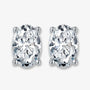 The Vesta Oval Moissanite Earrings - Chantal Vaulet