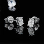 The Vesta Oval Moissanite Earrings - Chantal Vaulet