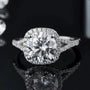 The Zafira Round-Cut Moissanite Ring - 1.5 CT, 2.0CT or 3.0CT - Chantal Vaulet