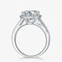 The Zafira Round-Cut Moissanite Ring - 1.5 CT, 2.0CT or 3.0CT - Chantal Vaulet
