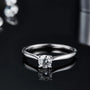 The Zarelle 0.5CT Round-Cut Moissanite Ring - Chantal Vaulet