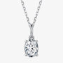 The Zaylora Moissanite Solitaire Necklace - Chantal Vaulet
