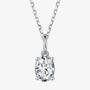 The Zaylora Moissanite Solitaire Necklace - Chantal Vaulet