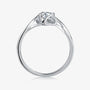 The Zorielle 0.5CT Round-Cut Moissanite Ring - Chantal Vaulet