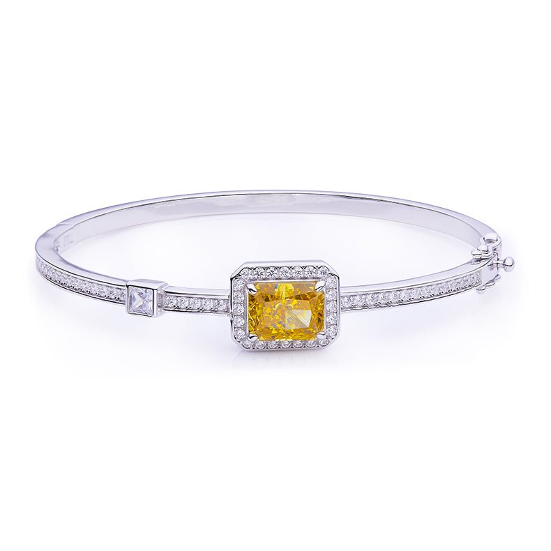 The Zoryelle Radiant Gemstone Bangle - Chantal Vaulet