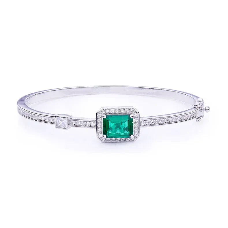 The Zoryelle Radiant Gemstone Bangle - Chantal Vaulet