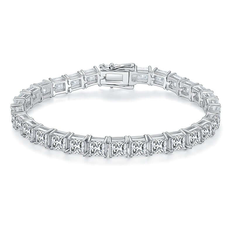 The Étoilelle Moissanite Princess Tennis Bracelet - Chantal Vaulet