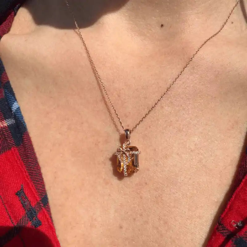 The Felisara Citrine Necklace
