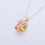The Felisara Citrine Necklace