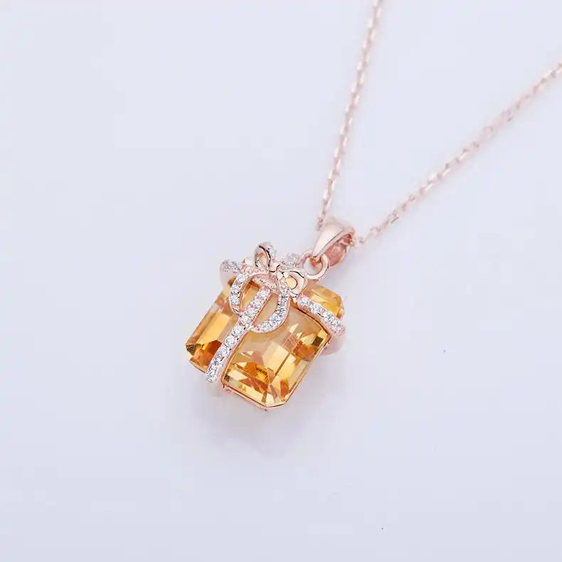The Felisara Citrine Necklace