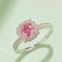 The Orliana Moissanite Halo Ring RING by Chantal Vaulet