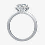 The Orliana Moissanite Halo Ring RING by Chantal Vaulet