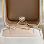Étoile Round Cut Engagement Ring 3.0 CT - Chantal Vaulet