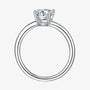 Evania - 1.0CT Moissanite Solitaire Ring RING by Chantal Vaulet