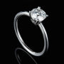 Evania - 1.0CT Moissanite Solitaire Ring RING by Chantal Vaulet