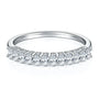 Lustreband Moissanite Eternity Ring – 1.00CT RING by Chantal Vaulet