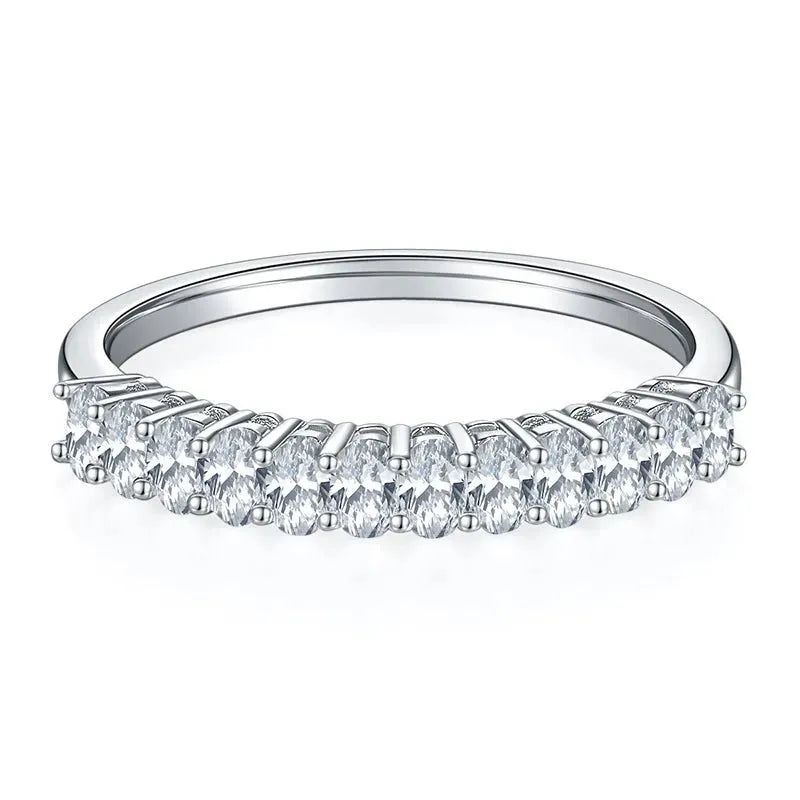 Lustreband Moissanite Eternity Ring – 1.00CT RING by Chantal Vaulet