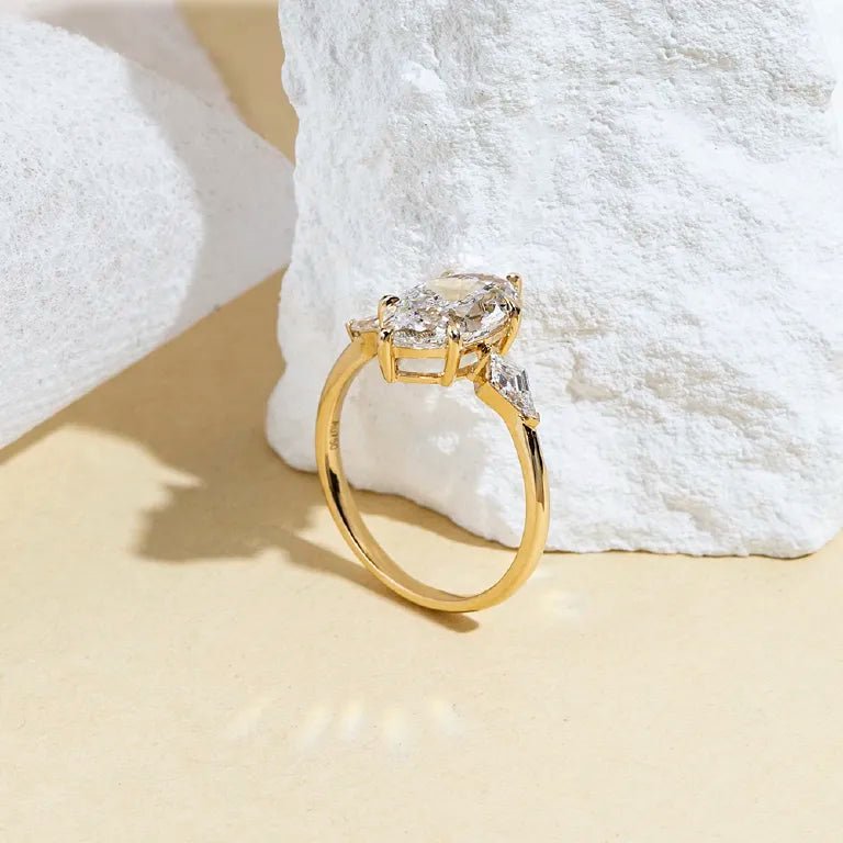 Marquise Cut Engagement Ring 2CT - RING - Chantal Vaulet