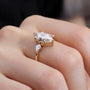 Marquise Cut Engagement Ring 2CT - RING - Chantal Vaulet