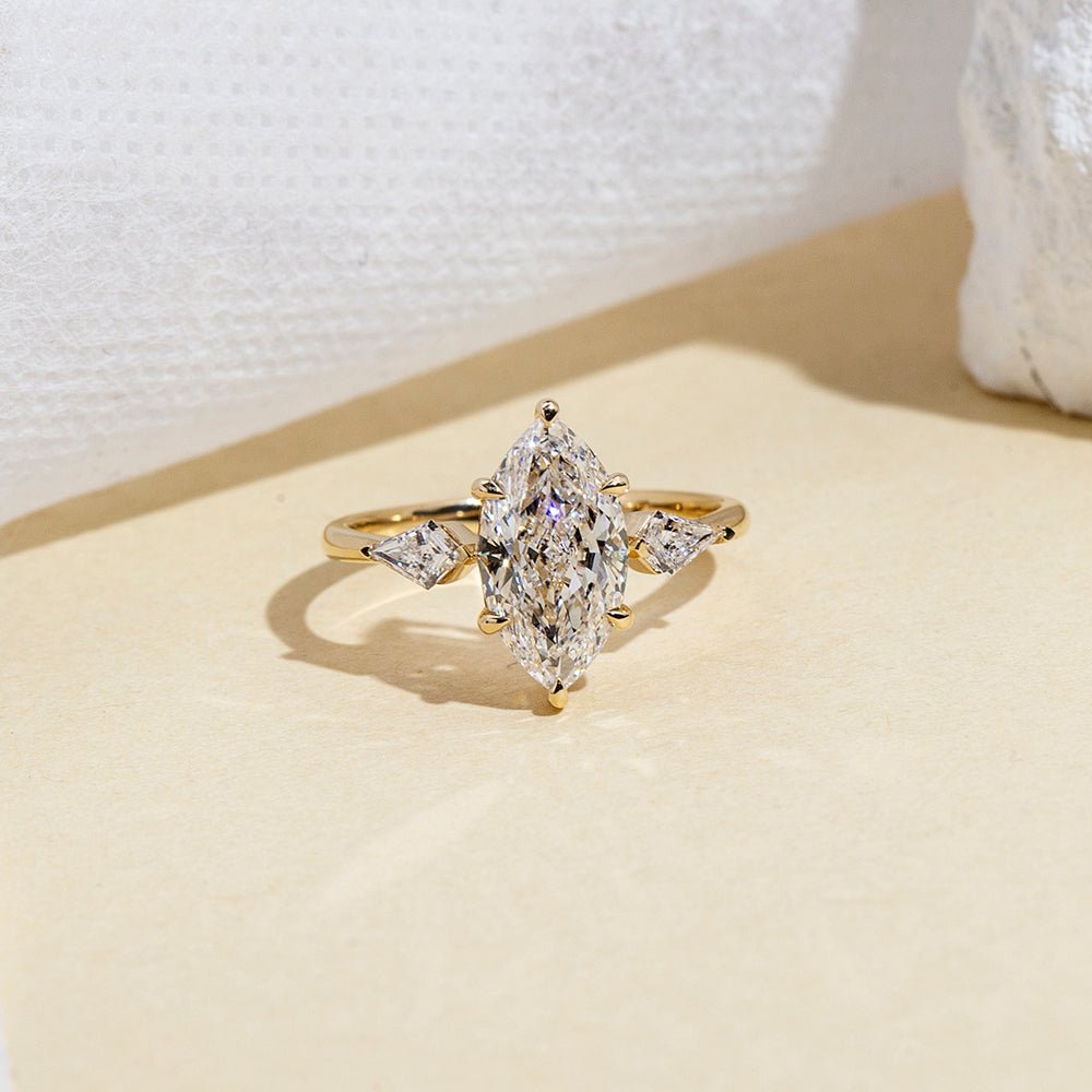 Marquise Cut Engagement Ring 2CT - RING - Chantal Vaulet
