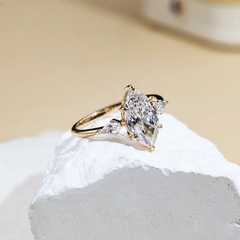Marquise Cut Engagement Ring 2CT - RING - Chantal Vaulet