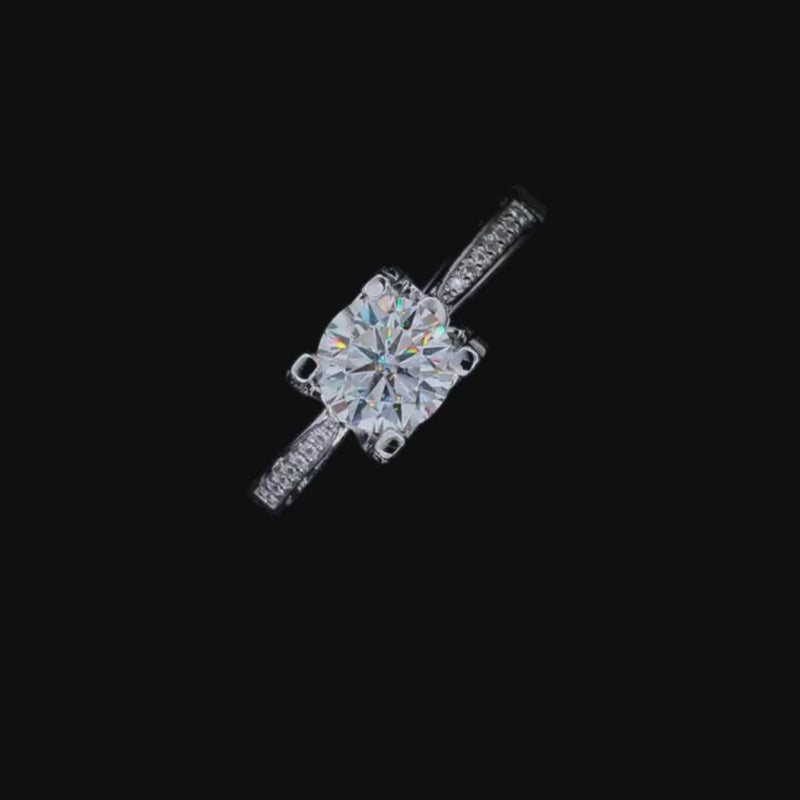 Shop The Aurelle – 1.0CT Moissanite Ring today at Chantal Vaulet. Discover stunning jewelry collections, crafted for style and brilliance.