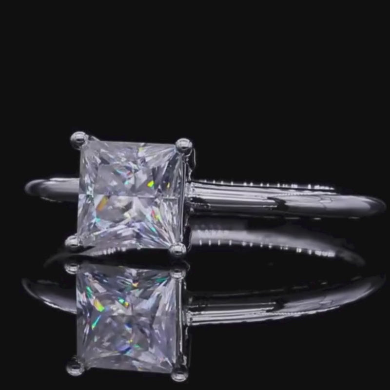 Shop The Cassia – Moissanite 1.0CT Ring today at Chantal Vaulet. Discover stunning jewelry collections, crafted for style and brilliance.