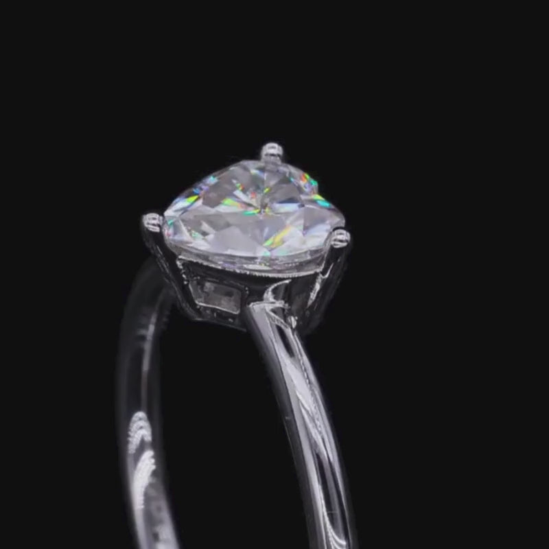 Shop The Amore – Moissanite Heart Solitaire Ring today at Chantal Vaulet. Discover stunning jewelry collections, crafted for style and brilliance.