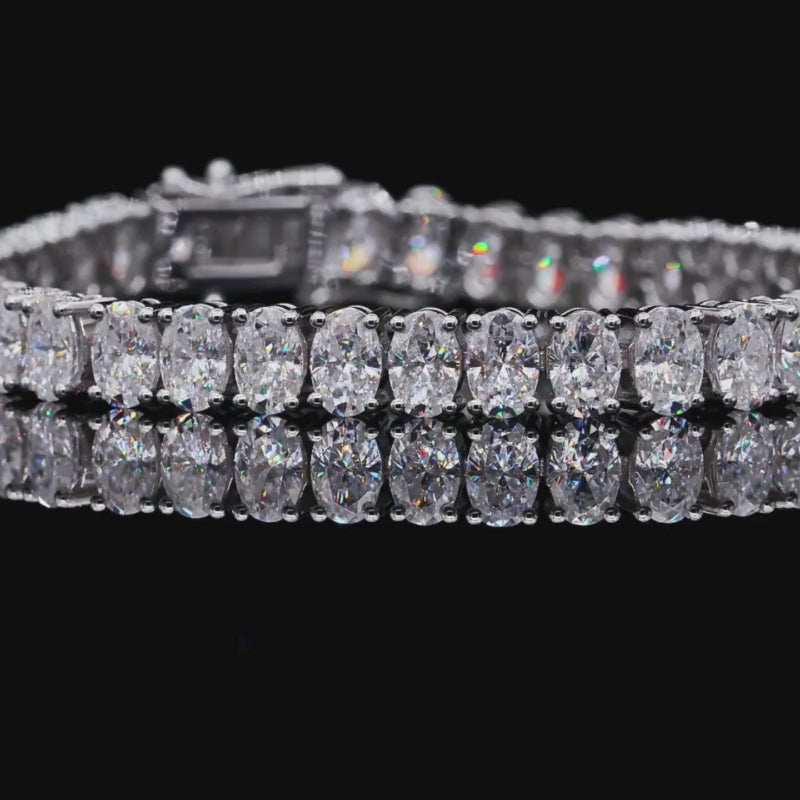 Shop The Aetheria Moissanite Tennis Bracelet today at Chantal Vaulet. Discover stunning jewelry collections, crafted for style and brilliance.