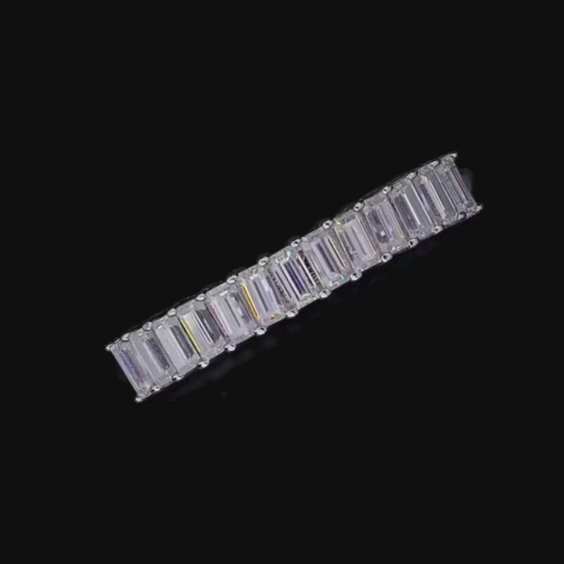 Shop The Evadne – Moissanite Half Eternity Ring 1.0CT today at Chantal Vaulet. Discover stunning jewelry collections, crafted for style and brilliance.