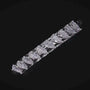The Vespera Moissanite half-eternity band 💍✨ with marquise and round-cut stones, perfect for engagement or wedding. Amazing value!