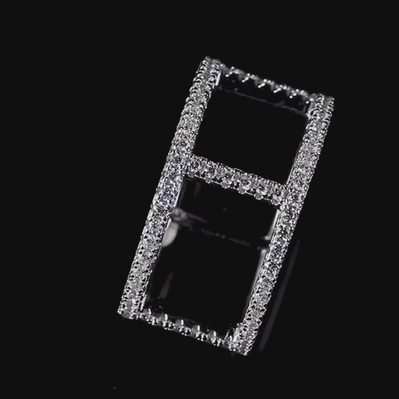 Shop The Clarion Moissanite Open-Band Ring - 0.5CT today at Chantal Vaulet. Discover stunning jewelry collections, crafted for style and brilliance.