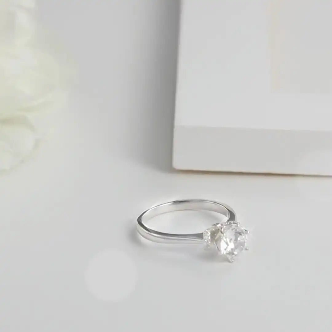 Rosalind Moissanite Engagement Ring – 1.0ct - RING - Chantal Vaulet